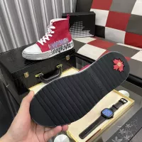 Cheap Dsquared High Tops Shoes For Men #1355562 Replica Wholesale [$85.00 USD] [ITEM#1355562] on Replica Dsquared High Tops Shoes