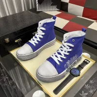 Cheap Dsquared High Tops Shoes For Men #1355566 Replica Wholesale [$85.00 USD] [ITEM#1355566] on Replica Dsquared High Tops Shoes