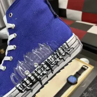Cheap Dsquared High Tops Shoes For Men #1355566 Replica Wholesale [$85.00 USD] [ITEM#1355566] on Replica Dsquared High Tops Shoes
