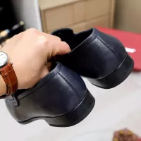 Cheap Salvatore Ferragamo Leather Shoes For Men #1355584 Replica Wholesale [$88.00 USD] [ITEM#1355584] on Replica Salvatore Ferragamo Leather Shoes