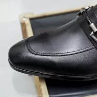 Cheap Salvatore Ferragamo Leather Shoes For Men #1355585 Replica Wholesale [$88.00 USD] [ITEM#1355585] on Replica Salvatore Ferragamo Leather Shoes