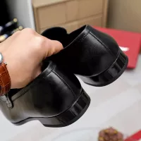 Cheap Salvatore Ferragamo Leather Shoes For Men #1355585 Replica Wholesale [$88.00 USD] [ITEM#1355585] on Replica Salvatore Ferragamo Leather Shoes