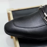Cheap Salvatore Ferragamo Leather Shoes For Men #1355586 Replica Wholesale [$88.00 USD] [ITEM#1355586] on Replica Salvatore Ferragamo Leather Shoes