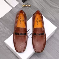 Cheap Balmain Leather Shoes For Men #1355588 Replica Wholesale [$76.00 USD] [ITEM#1355588] on Replica Balmain Leather Shoes