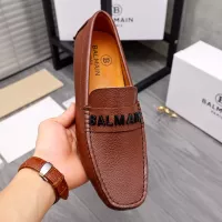 Cheap Balmain Leather Shoes For Men #1355588 Replica Wholesale [$76.00 USD] [ITEM#1355588] on Replica Balmain Leather Shoes