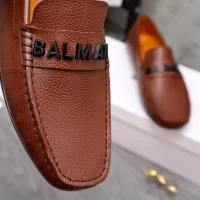 Cheap Balmain Leather Shoes For Men #1355588 Replica Wholesale [$76.00 USD] [ITEM#1355588] on Replica Balmain Leather Shoes
