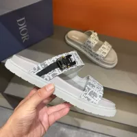 Cheap Christian Dior Slippers For Men #1355663 Replica Wholesale [$56.00 USD] [ITEM#1355663] on Replica Christian Dior Slippers