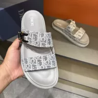 Cheap Christian Dior Slippers For Men #1355663 Replica Wholesale [$56.00 USD] [ITEM#1355663] on Replica Christian Dior Slippers