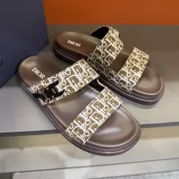 Cheap Christian Dior Slippers For Men #1355664 Replica Wholesale [$56.00 USD] [ITEM#1355664] on Replica Christian Dior Slippers