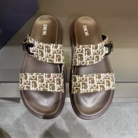 Cheap Christian Dior Slippers For Men #1355664 Replica Wholesale [$56.00 USD] [ITEM#1355664] on Replica Christian Dior Slippers