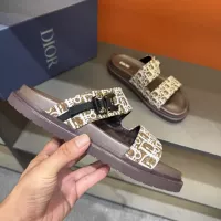 Cheap Christian Dior Slippers For Men #1355664 Replica Wholesale [$56.00 USD] [ITEM#1355664] on Replica Christian Dior Slippers