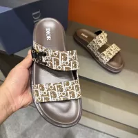 Cheap Christian Dior Slippers For Men #1355664 Replica Wholesale [$56.00 USD] [ITEM#1355664] on Replica Christian Dior Slippers