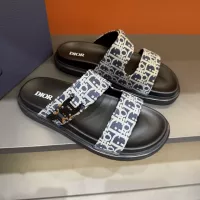 Cheap Christian Dior Slippers For Men #1355665 Replica Wholesale [$56.00 USD] [ITEM#1355665] on Replica Christian Dior Slippers