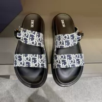 Cheap Christian Dior Slippers For Men #1355665 Replica Wholesale [$56.00 USD] [ITEM#1355665] on Replica Christian Dior Slippers