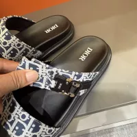 Cheap Christian Dior Slippers For Men #1355665 Replica Wholesale [$56.00 USD] [ITEM#1355665] on Replica Christian Dior Slippers