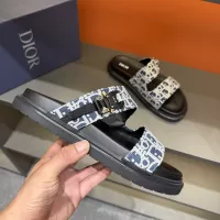Cheap Christian Dior Slippers For Men #1355665 Replica Wholesale [$56.00 USD] [ITEM#1355665] on Replica Christian Dior Slippers
