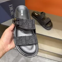 Cheap Christian Dior Slippers For Men #1355668 Replica Wholesale [$56.00 USD] [ITEM#1355668] on Replica Christian Dior Slippers