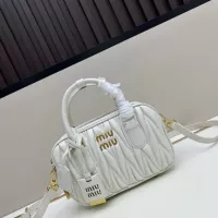 Cheap MIU MIU AAA Quality Handbags For Women #1355704 Replica Wholesale [$98.00 USD] [ITEM#1355704] on Replica MIU MIU AAA Quality Handbags