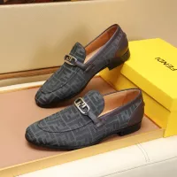 Cheap Fendi Leather Shoes For Men #1355820 Replica Wholesale [$88.00 USD] [ITEM#1355820] on Replica Fendi Leather Shoes