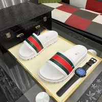 Cheap Gucci Slippers For Men #1355971 Replica Wholesale [$52.00 USD] [ITEM#1355971] on Replica Gucci Slippers