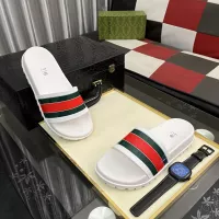 Cheap Gucci Slippers For Men #1355971 Replica Wholesale [$52.00 USD] [ITEM#1355971] on Replica Gucci Slippers