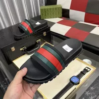 Cheap Gucci Slippers For Men #1355972 Replica Wholesale [$52.00 USD] [ITEM#1355972] on Replica Gucci Slippers