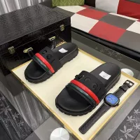 Cheap Gucci Slippers For Men #1355978 Replica Wholesale [$52.00 USD] [ITEM#1355978] on Replica Gucci Slippers