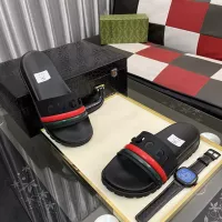 Cheap Gucci Slippers For Men #1355978 Replica Wholesale [$52.00 USD] [ITEM#1355978] on Replica Gucci Slippers