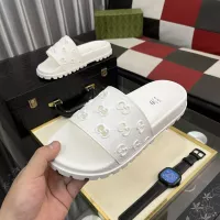 Cheap Gucci Slippers For Men #1355980 Replica Wholesale [$52.00 USD] [ITEM#1355980] on Replica Gucci Slippers