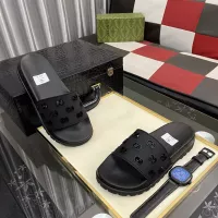 Cheap Gucci Slippers For Men #1355981 Replica Wholesale [$52.00 USD] [ITEM#1355981] on Replica Gucci Slippers