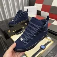 Cheap Balenciaga High Tops Shoes For Men #1355992 Replica Wholesale [$80.00 USD] [ITEM#1355992] on Replica Balenciaga High Tops Shoes
