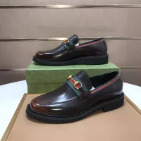 Cheap Gucci Oxfords Shoes For Men #1356021 Replica Wholesale [$100.00 USD] [ITEM#1356021] on Replica Gucci Oxfords Shoes