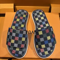 Cheap Louis Vuitton Slippers For Men #1356044 Replica Wholesale [$105.00 USD] [ITEM#1356044] on Replica Louis Vuitton Slippers