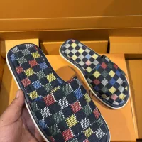 Cheap Louis Vuitton Slippers For Men #1356044 Replica Wholesale [$105.00 USD] [ITEM#1356044] on Replica Louis Vuitton Slippers