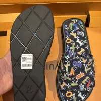 Cheap Louis Vuitton Slippers For Men #1356050 Replica Wholesale [$105.00 USD] [ITEM#1356050] on Replica Louis Vuitton Slippers
