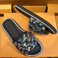 Cheap Louis Vuitton Slippers For Men #1356051 Replica Wholesale [$105.00 USD] [ITEM#1356051] on Replica Louis Vuitton Slippers