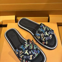 Cheap Louis Vuitton Slippers For Men #1356051 Replica Wholesale [$105.00 USD] [ITEM#1356051] on Replica Louis Vuitton Slippers