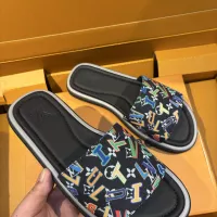 Cheap Louis Vuitton Slippers For Men #1356051 Replica Wholesale [$105.00 USD] [ITEM#1356051] on Replica Louis Vuitton Slippers