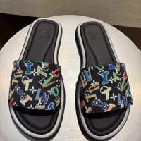 Cheap Louis Vuitton Slippers For Men #1356051 Replica Wholesale [$105.00 USD] [ITEM#1356051] on Replica Louis Vuitton Slippers