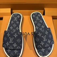 Cheap Louis Vuitton Slippers For Men #1356058 Replica Wholesale [$105.00 USD] [ITEM#1356058] on Replica Louis Vuitton Slippers
