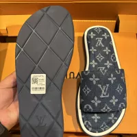 Cheap Louis Vuitton Slippers For Men #1356058 Replica Wholesale [$105.00 USD] [ITEM#1356058] on Replica Louis Vuitton Slippers