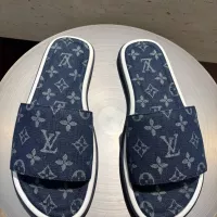 Cheap Louis Vuitton Slippers For Men #1356058 Replica Wholesale [$105.00 USD] [ITEM#1356058] on Replica Louis Vuitton Slippers