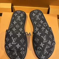 Cheap Louis Vuitton Slippers For Men #1356059 Replica Wholesale [$105.00 USD] [ITEM#1356059] on Replica Louis Vuitton Slippers