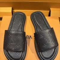 Cheap Louis Vuitton Slippers For Men #1356061 Replica Wholesale [$105.00 USD] [ITEM#1356061] on Replica Louis Vuitton Slippers