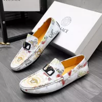 Cheap Versace Leather Shoes For Men #1356062 Replica Wholesale [$76.00 USD] [ITEM#1356062] on Replica Versace Leather Shoes