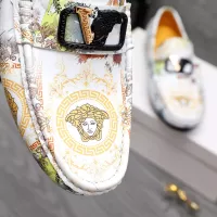 Cheap Versace Leather Shoes For Men #1356062 Replica Wholesale [$76.00 USD] [ITEM#1356062] on Replica Versace Leather Shoes