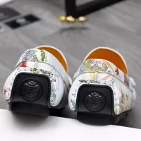Cheap Versace Leather Shoes For Men #1356062 Replica Wholesale [$76.00 USD] [ITEM#1356062] on Replica Versace Leather Shoes
