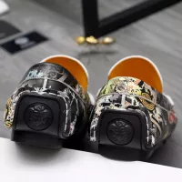 Cheap Versace Leather Shoes For Men #1356063 Replica Wholesale [$76.00 USD] [ITEM#1356063] on Replica Versace Leather Shoes