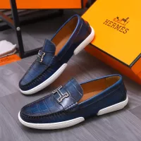 Cheap Hermes Leather Shoes For Men #1356261 Replica Wholesale [$98.00 USD] [ITEM#1356261] on Replica Hermes Leather Shoes