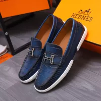 Cheap Hermes Leather Shoes For Men #1356261 Replica Wholesale [$98.00 USD] [ITEM#1356261] on Replica Hermes Leather Shoes